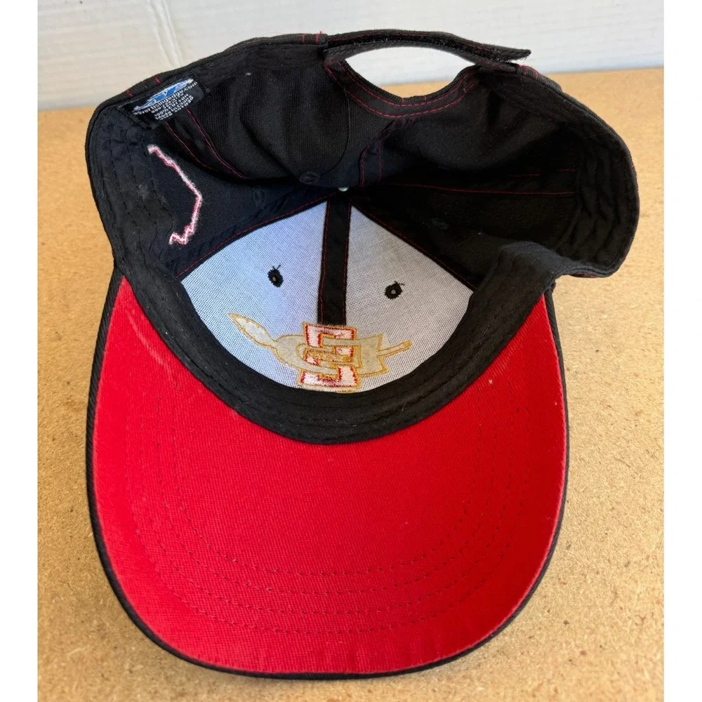 SDSU San‎ Diego State University Hat Faulk #28 Snapback Black Adjustable Mens
